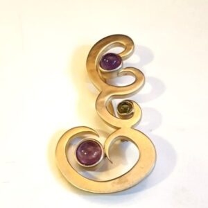 Broche Volutes