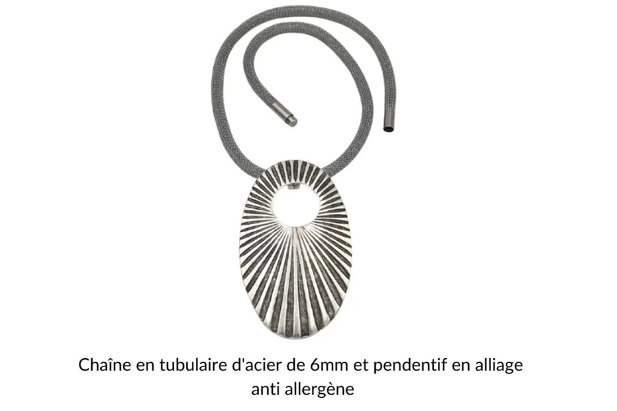 Chaîne en tubulaire dacier de 6mm