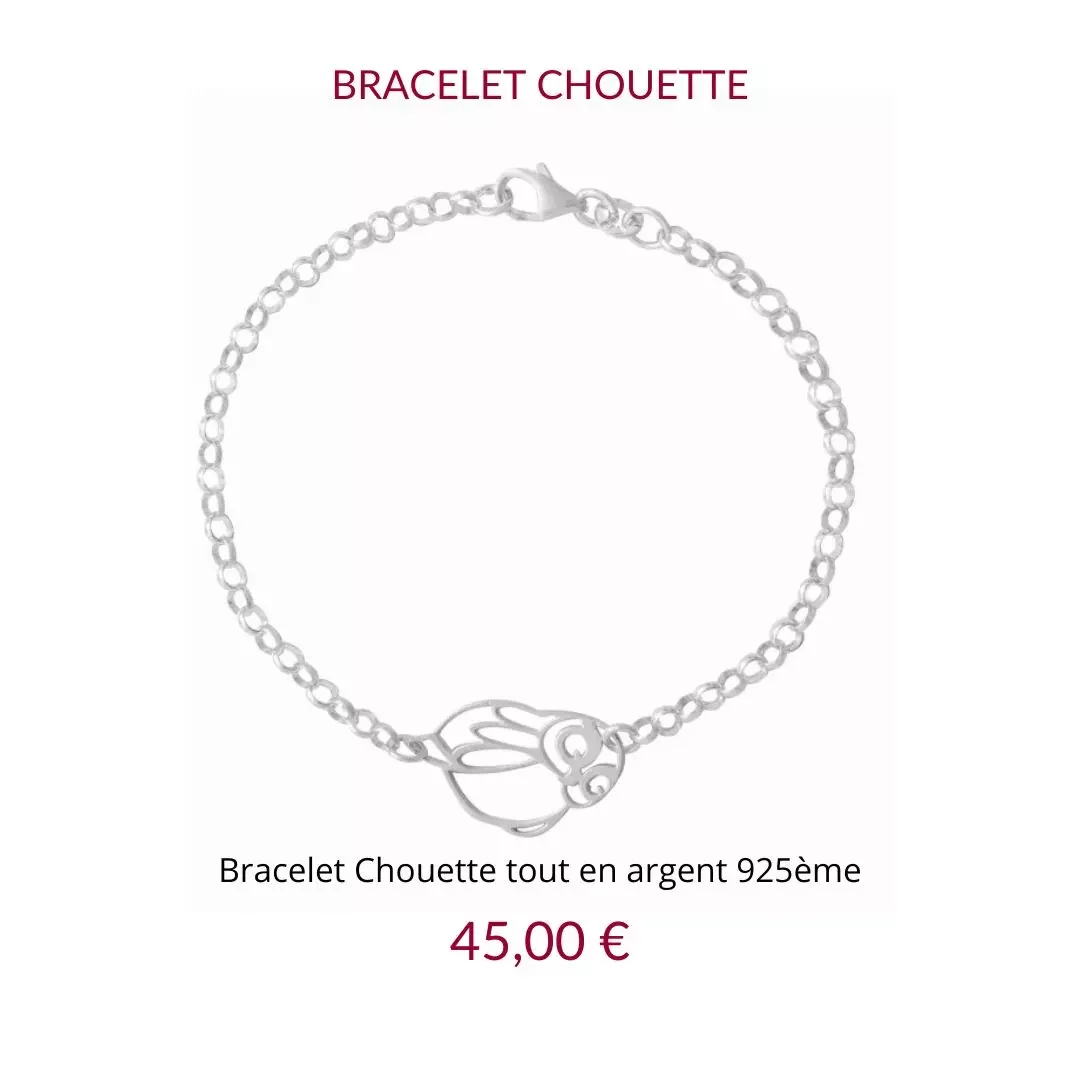 Bracelet chouette Jez de Bugey