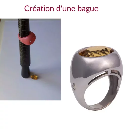 Création d'une bague