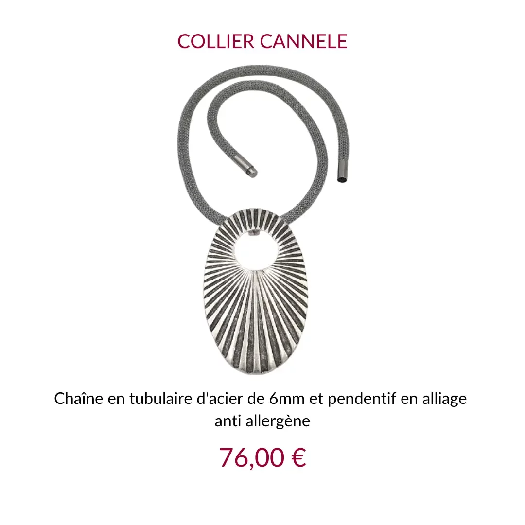 Jez Debugey Collier cannelé