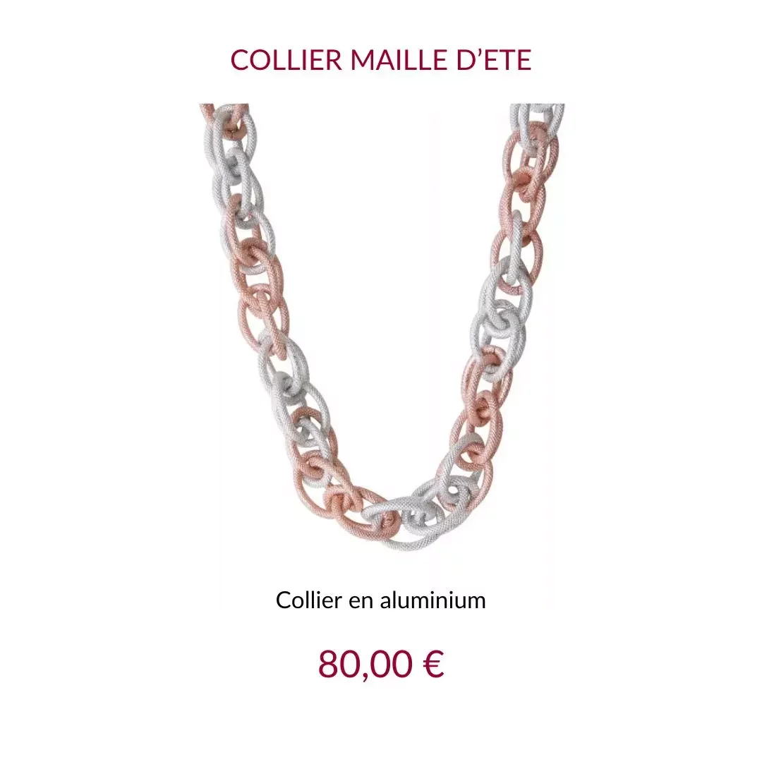 Jez Debugey Collier maille d'été