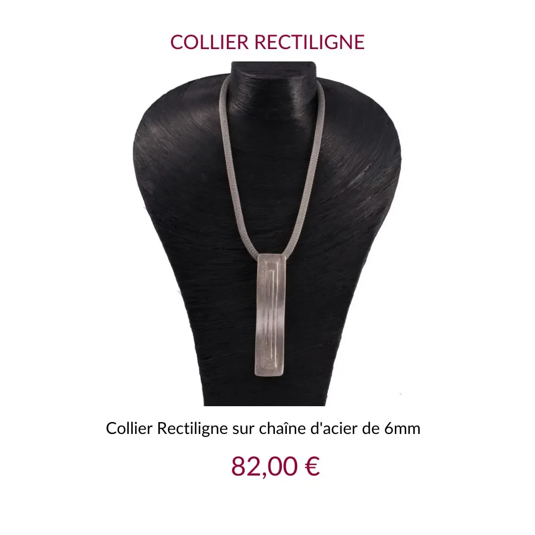 Jez Debugey Collier rectiligne